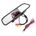 thumbnail image 2 of 4.3in Car Rearview Mirror Monitor HD TFT LCD Screen 2 Channels Video Input, 2 of 7