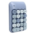thumbnail image 5 of 2.4G 18 Teclas Teclado Numérico Mecánico Inalámbrico Portátil Accesorio De Computadora De Escritorio Azul, 5 of 5