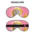 thumbnail image 2 of Xecao A Funny Cat for Soft Fluffy Sleeping Blindfold, Nap eye cover tailored for the utmost comfort for girls, women, kids, and adults., 2 of 7