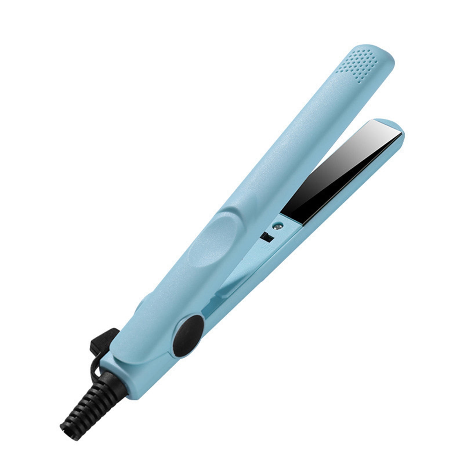Tarmeek Mini Hair Straightener Direct Curling Dual-purpose 0.8 inch 1.2 inch 25W Advanced Lightweight Bluetooth 5.3 Mini Hair Straightener Direct Great for Spring and Daily Life Gift for Women