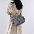 thumbnail image 5 of Bolso de tela de nailon, bolso de mujer de un solo hombro, bolso bandolera de tela de nailon para mujer, 5 of 5