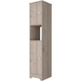 thumbnail image 1 of RST Brands Pignon Armoire en Lin MDF en Placage Gris, 1 of 6