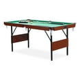 thumbnail image 4 of RACK Crucis 5.5 Feet Folding Billiard Pool Table Multi Player Game, Green, 4 of 6
