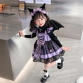 thumbnail image 2 of Disfraz de princesa Kawaii Miniso Kuromi Baby Lolita, conjunto de 6 piezas para fiesta de cumpleaños, exquisito y bonito, 2 of 5