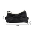 thumbnail image 6 of Kripyery Crossbody Bag Faux Pearl Adjustable Shoulder Strap Bow Decor Daily Collocation Elegant Handbag Fashion Accessories, 6 of 8