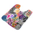 thumbnail image 3 of IAUYY 24x16 Inch Bath Mat Thick Soft Plush Shower Mat TPR Backing Material Non Slip Bath Mats for Bathroom for Tub Shower Hotel Abstract Elements Clipboard, 3 of 9