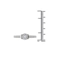 thumbnail image 4 of 1/3Ct TDW Diamond 10K White Gold Halo Engagement Ring, 4 of 5
