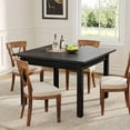 thumbnail image 6 of Finmind 39.4 Inches Square Dining Table for 2-4 People (Chairs Not Included), 6 of 6