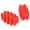 Red, variant on Yajisi Archery Bow Limbs Stabilizer Silicone Universal Vibration Dampener Compound Bow Limbs Shock Absorber 2pcs Blue, 3.94 inches / 10.0 cm