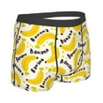 thumbnail image 3 of Balery Banana Fruit Men's Boxer Briefs, Soft and Breathable Cotton Underwear with nylon Waistband-X-Large, 3 of 9