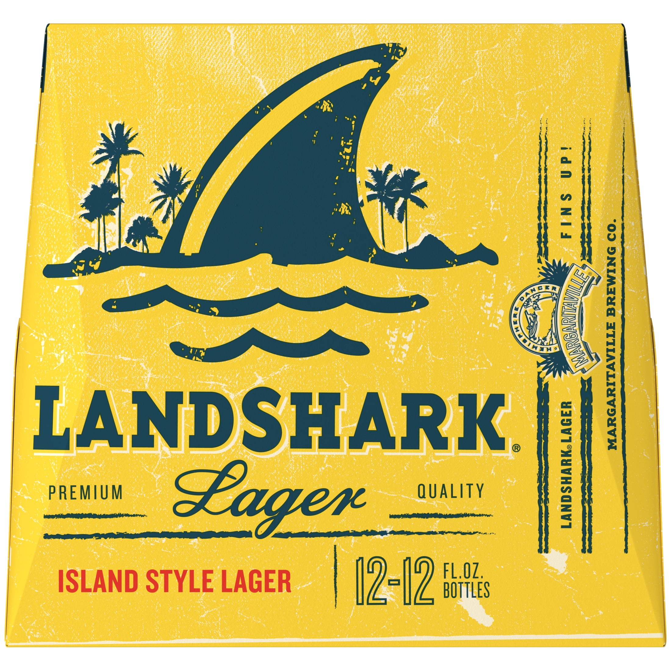 Landshark Lager, 12 pack 12 fl. oz. Glass Bottles, 4.6% ABV