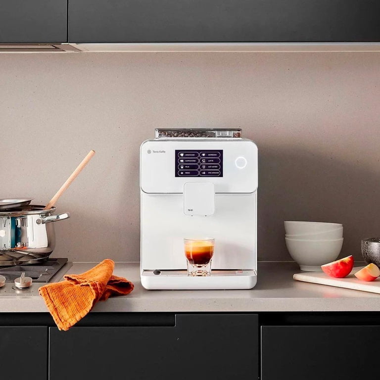 Restored Terra Kaffe TK-01 Super-Automatic Espresso Machine White