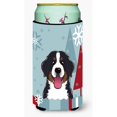 thumbnail image 1 of Caroline's Treasures Vacaciones de invierno Bernese Mountain Dog Tall Boy Koozie Hugger, multicolor Caroline's Treasures BB1733TBC, 1 of 1