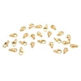thumbnail image 4 of Lobster Clips, Easy To Open Close Lobster Claw Clasps Sophisticated Craftsmanship Perfect Size  For Necklaces For Bracelets Gold, 4 of 8