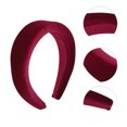 thumbnail image 3 of Unique Bargains 1 Pc Simple Pure Color Headbands for Women Purple Red, 3 of 6