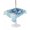 LightBLue, variant on Outdoor Tablecloth with Umbrella Hole for Patio/Picnic/Party/Camping, Summer Ocean Waterproof Table Cloth Rectangle Table Cover Washable, Nautical Coastal Conch Starfish Coral Ombre Blue (54"x 80")