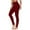 Wine, variant on Mgmyaa Women's Yoga Leggings High Waisted Tummy Control Workout Running Yoga Pants, Blue L