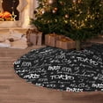 thumbnail image 5 of Defioc Travel The World for Christmas Tree Skirt Snowman Xmas Tree Skirt Farmhouse Christmas Decorations Tree Mat for Holiday Party Decor-30", 5 of 6