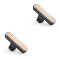thumbnail image 4 of relayinert Turn Signal Light 100lm Remote Control Taillight IPX4 Waterproof Rechargeable Bike Warning Light, Red Black BK600 2Set, 4 of 6