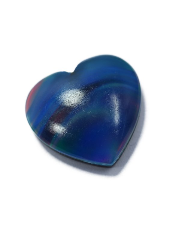 Heart Cut Lab-Created Doublet Opal 18.30 Ct Ring Size Loose Gemstone CERTIFIED