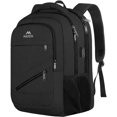 thumbnail image 1 of Mochila MATEIN extra grande para viajes de negocios de 18 pulgadas, negra, 1 of 9