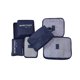 thumbnail image 1 of Set de Cubos de Embalaje de Viaje de 7 piezas - Bolsas organizadoras de compresión para maletas, negras, 1 of 1