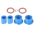 thumbnail image 4 of Unique Bargains 2pcs H3 LED Headlight Adapter Base Bulb Sockets Retainer Holder Universal for Car Auto Blue, 4 of 6