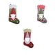 thumbnail image 5 of Kearding Calcetín de Navidad, decoración colgante para el hogar, bolsa de regalo de Navidad encantadora, suministros para fiestas, adornos para Kits de decoración para fiestas Gnomo rojo Kearding HA069756-01, 5 of 6