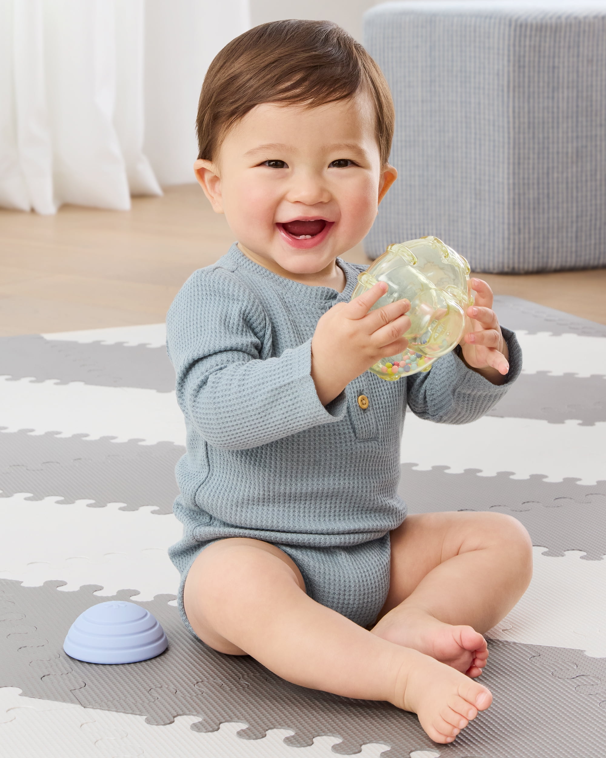Skip Hop Stack & Crawl 4-in-1 Crab Baby Crawl Toy