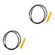thumbnail image 1 of sweethay Kit de tiras de sellado de goma antiruido para techo corredizo para corte de precisión Tesla Model 3 Tipo 1 2piezas, 1 of 1