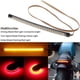 thumbnail image 4 of Luz trasera de motocicleta de 20cm, parada de freno, lámpara DRL intermitente, luz trasera de señal de giro de flujo, 4 of 5