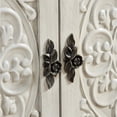 thumbnail image 6 of Treasure Trove Galina Ash Wood Veneer 2-Door Cabinet in White, 6 of 6