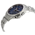 thumbnail image 2 of Longines Conquest V.H.P. Chronograph Stainless Steel Blue Dial Perpetual Calendar Date Quartz Mens Watch L3.727.4.96.6, 2 of 3
