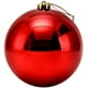 thumbnail image 1 of Adornos navideños gigantes de plástico XXL de color rojo para exterior, de 20 cm cada uno, para colgar., 1 of 1