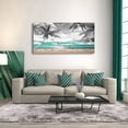 thumbnail image 6 of HFDF Foggy Forest Scenery Large Stretched Canvas Wall Art For Living Room Decoration,Mordern Mystical Woods Print Picture Painting Decor Giclee Artwork,Gallery Wrapped Gift,Inner ) 24x20inch Framed, 6 of 6