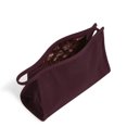 thumbnail image 2 of Vera Bradley Women's Recycled Cotton Trapeze Cosmetic Bag Mulled Wine, 2 of 4