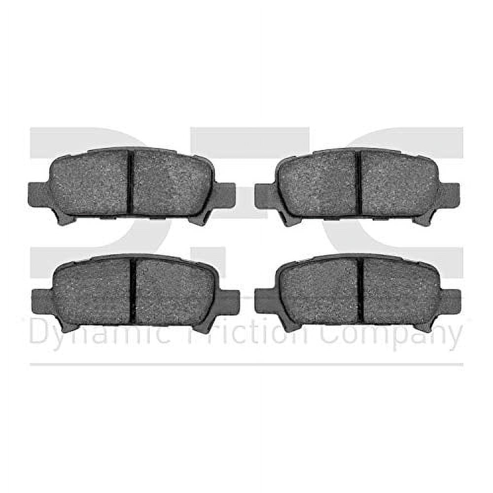 Dynamic 1551-0770-00 DFC 5000 Advanced Brake Pads - Ceramic Fits select: 1998-2003 SUBARU FORESTER, 2000-2004 SUBARU LEGACY