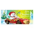 thumbnail image 1 of SIfdSeng Get it Fast Garage Door Banner Background Merry Garage Door Banner Cover Large Background for Outdoor Christma, 1 of 4