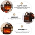 thumbnail image 4 of 1Pc Household Fireplace Decor Fireplace Shape Lamp Simulation Fireplace Lamp, 4 of 9