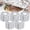 50pcs, variant on Aluminum Foil Food Covers, Stretch-to-Fit, Heat-Retaining, Airtight Seal for Home Kitchen, Leftovers & Catering