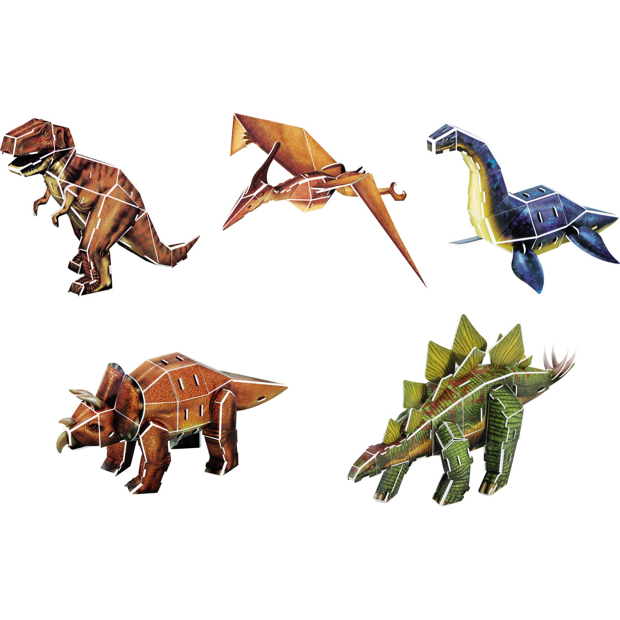 F000 Puzzle 3D Dino Dinosaurier Plesiosaurus aus Schaumstoff Kinderpuzzle 