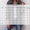 thumbnail image 3 of Gfyviroh Women's Ruffle Trim Fall Jacket Stylish Double Button Detail Open Front Boho Jackets Plus Size Casual Lightweight Outerwear, 3 of 8
