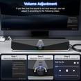 thumbnail image 3 of Altavoces de ordenador SENZER CS30 Bluetooth USB para escritorio, 3 of 9