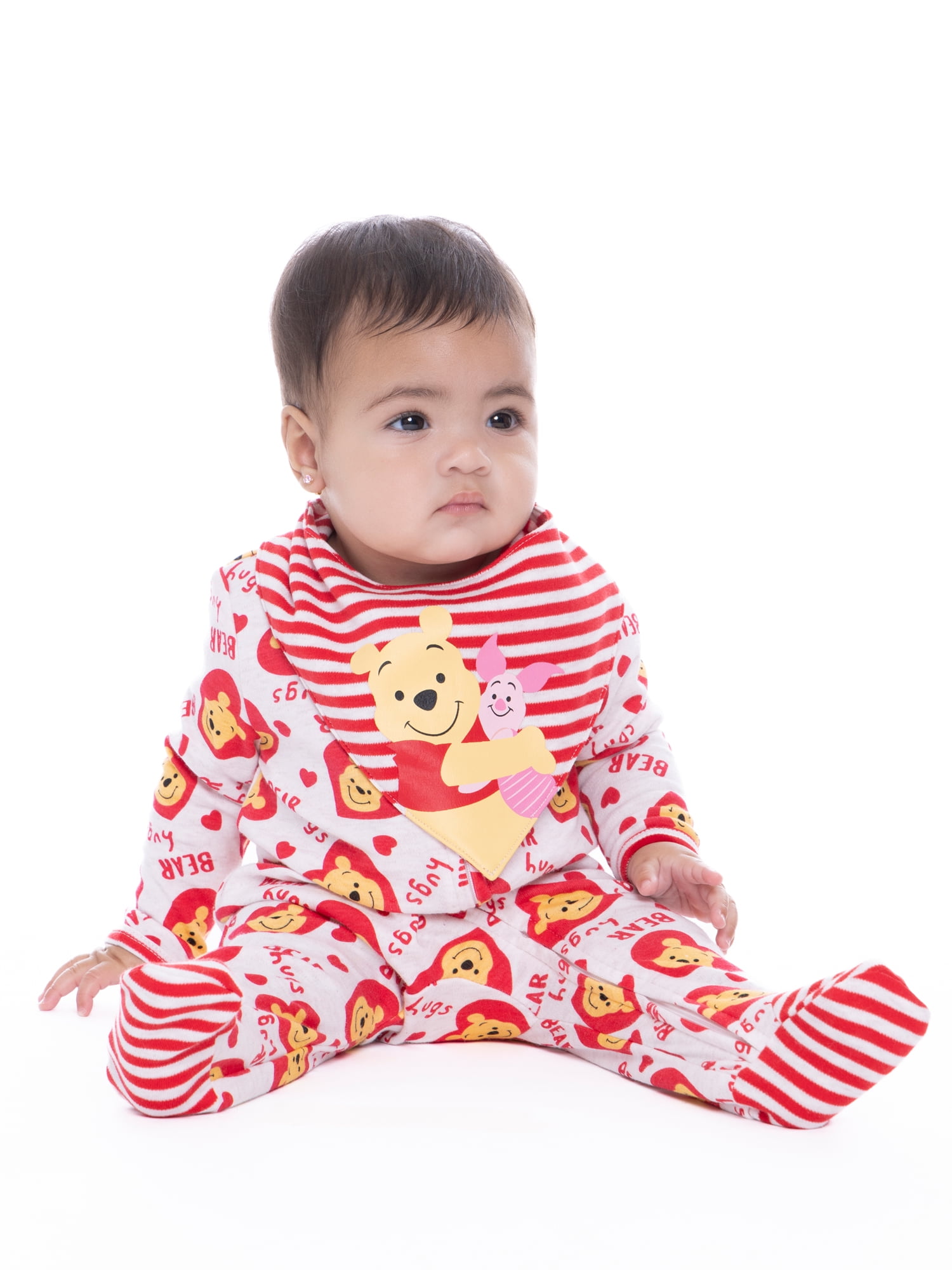 Winnie the Pooh Baby Valentine's Day Layette Gift Set, 2-Piece, Sizes Newborn-6/9 Months