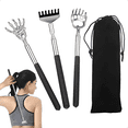 thumbnail image 3 of Mano De Metal Para Rascar Manita Rascadora Extensible 3 pzs Malubero Negro, Plata, 3 of 5