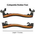thumbnail image 4 of MI&VI Violin Shoulder Rest - Real Maple Wood | Collapsible | Adjustable | Height Adjustable Feet | Excellent Support Grip (Violin 4/4-3/4& Viola 14"-13"), 4 of 7
