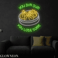 thumbnail image 2 of Glowneon You Dim Sum You Lose Some Neon Sign, Dimsum Store Led Decor, 2 of 4