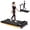 Black, variant on COOLHUT Under Desk Treadmill, Walking Pad 3 in 1 Folding Treadmill, Walking Jogging Treadmills for Home Office, 2.5HP Low-Noise Treadmill LED Display and Knob Speed Adjustment, Silver