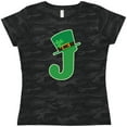 thumbnail image 3 of Inktastic Irish St Patricks Day Letter J Monogram Women's T-Shirt, 3 of 5