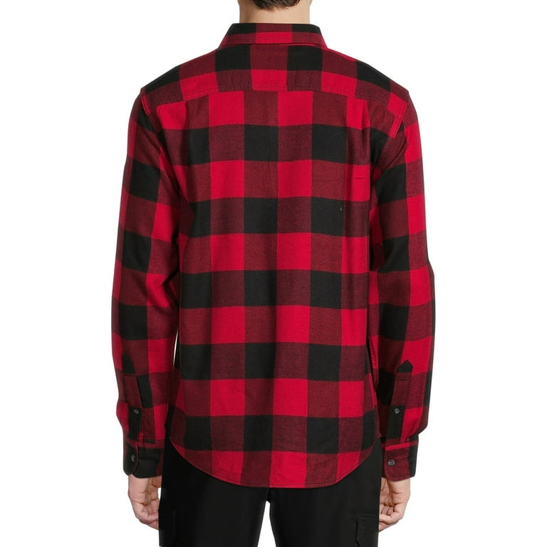 George Men's and Big Men's Super Soft Flannel Shirt, up to George Men's and Big Men's Super Soft Flannel Shirt, up to
